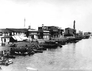 The Quay at Port Said, c.1878